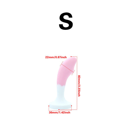 Silicone Anal Plug G-point Massage Gem Crystal Base Butt Plug Anal Masturbation Stimulator Anal Dilatancy Dildos Adult Sex Toys