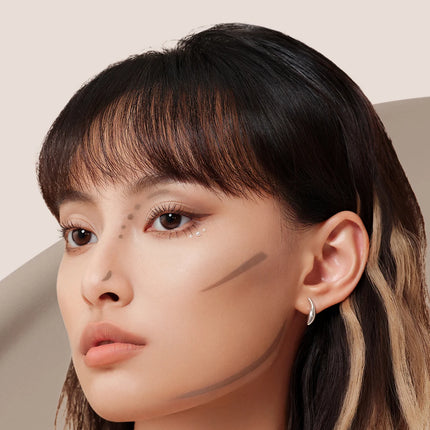 Little Ondine Liquid Contouring Concealer High Gloss Stick Refinish Brightening Matte Shadow 3D Nose Tear Groove Lying Silkworm