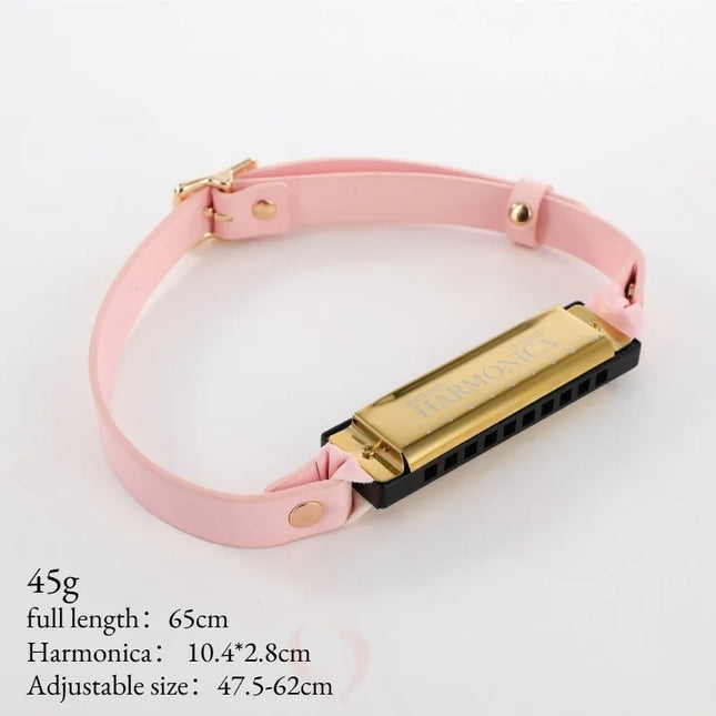 New Harmonica Mouthpiece SM Oral Restraint Training Couples Flirtation Training Adult Sex Toys Bondage Sensual Accessories 18+