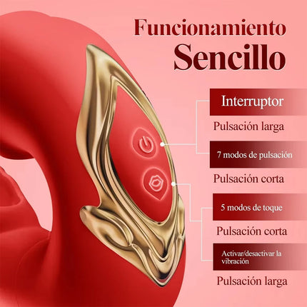 Telescopic Rotating Vibrators Tongue Licking Dildo Female Clitoris Stimultor Finger Flapping Vagin Massager Masturbator Sex Toys