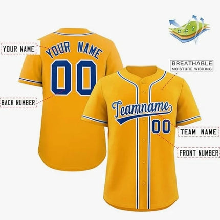 Personalize Men Women Youth Baseball Jersey Customize Button Down Sports Tee Laser Printed Sublimation Letter Number Big Size