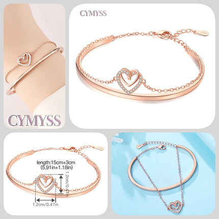 Original 925 Sterling Silver Butterfly Bracelet Zirconia Tennis Ball Women Fashion Simple Engagement Wedding Charm Jewelry Gift