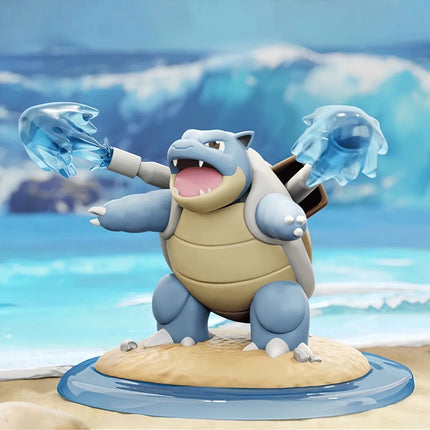 Genuine Pokemon Anime Action Figures Call Of Duty GK PVC Charizard Blastoise Arcanine Lapras Venusaur Dragonite Christmas Gift