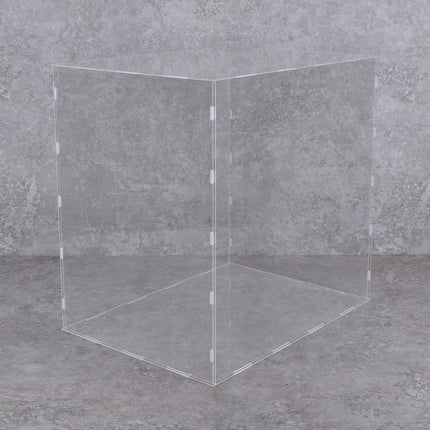 Assembled Clear Acrylic Display Case Box Dust Cover Stand Storage for Figurine Blind Box Doll Trendy Toys L30-60 W30-60 H10-65cm