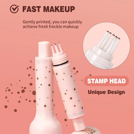 Liquid Air Cushion Freckle Stamp Pen Five-point Head Freckle Natural Simulation Fake Dot Spot Pen Waterproof Lasting Makeup