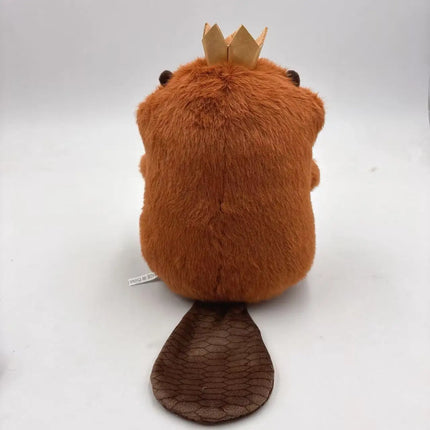 20cm Hoppers Beaver Plush Dolls Present Gift Movie Animals King George Beaver Stuffed Toys Desktop Drnaments