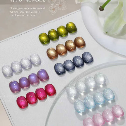 New Cat Eye Gel Nail Polish Collection Set With Free Display UV LED Gel Polish 9D Magnet Cat's Eye Magenetic Gel 30pcs/set 15ml