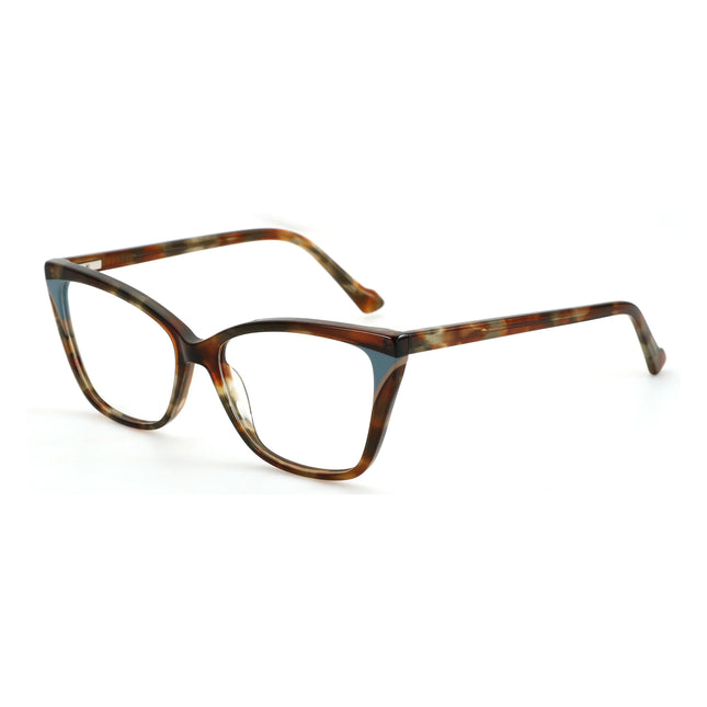 ZENOTTIC M Size Cat Eye Eyeglasses Women Vintage Acetate Inspired Design Prescription Lenses Classic Style
