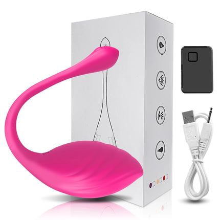 Remote Control Love Egg Vibrator for Women Powerful Vibrating G-Spot Clitoris Stimulator Vaginal Massager Sex Toys for Adults 18