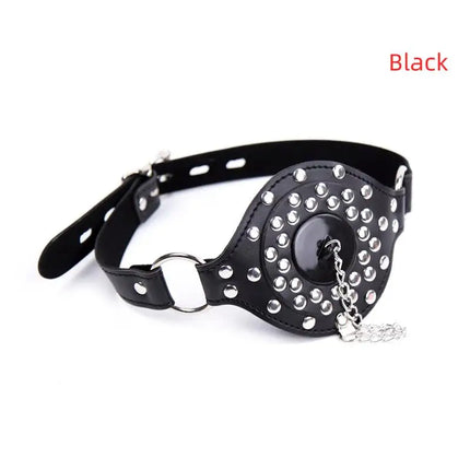 Adult Oral Sex Toys Exotic Bondage Gear Slave Gag Ring with Open Mouth Ball Gag for Couples Sexual Experimentation And Role Play