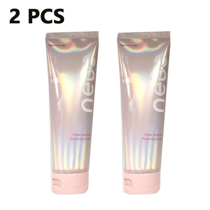 nebe Body Foundation Cream Whitening Moisturizer W/ Niacinamide, Natural Cover for Neck/Legs Wedding Long Lasting No Need Remove