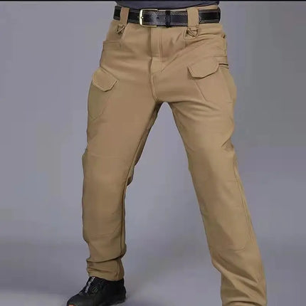 Quick Dry Outdoor Pants Multi Pockets Elastic Tactical Pant Waterproof Plus Size 6XL Casual Cargo Trousers Men Clothing