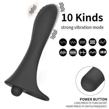 Double Penetration Realistic Dildo Silicone Vibrator Butt Plug Prostate Massager Adult Products For Couples - DILDO