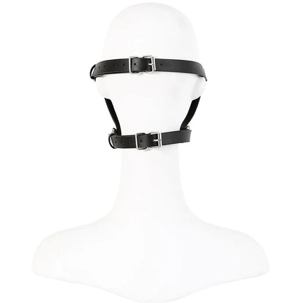 Dog Slave Leather Half Face Muzzle Mask Adult Games Sex Toys for Men Gay Puppy Play BDSM Bondage Restraint Fetish Rivets Hood