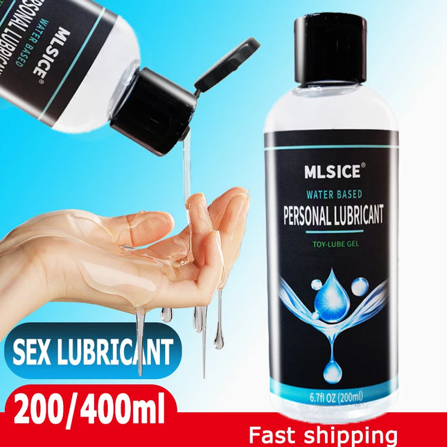 Lubricant for Sex Water-based Anal Lubricants Women Semen Lubrication Session Vagina Toys Lube Adult Intimate Love Gel SexShop