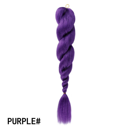 24Inch Ombre Synthetic Braiding Hair Extensions Jumbo Braids Hair for Women Crochet Braids Hair for African Hair Styling