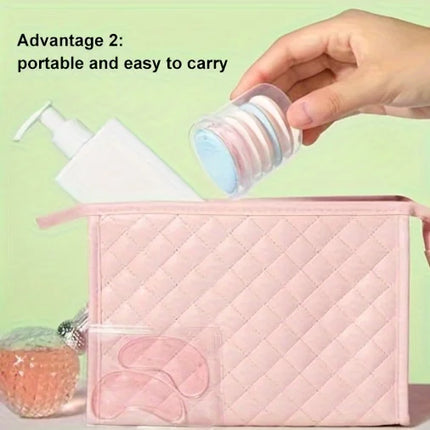 6pcs Mini Finger Puff With Box Makeup Sponge Puff Set With Container Makeup Puff Small Mini Powder Puff Cream Puff Makeup Tools
