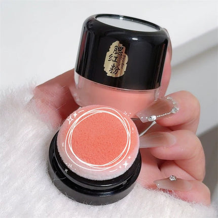 DIKALU Soft Face Blusher Powder Cheek Rouge Nourishing Nude Makeup Oil Control Brightening Complexion Repair Makeup Cosmetics