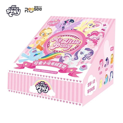 Reesee Genuine My Little Pony Blind Bag Box Plush Pendant Pinkie Pie Fluttershy Miniso Same Style Collectible Peripheral