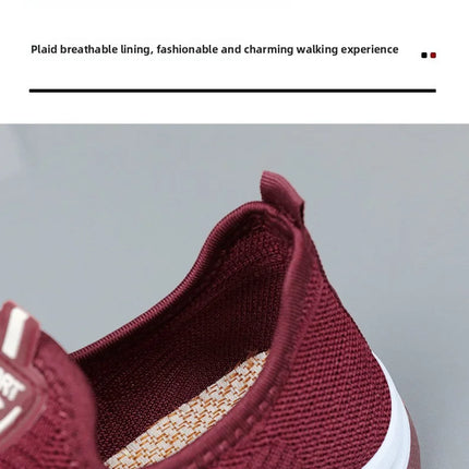 Men Casual Shoes Breathable Sneakers Mens Lightweight Walking Running Shoes Slip on Loafers for Couple Zapatillas Hombre Size 44