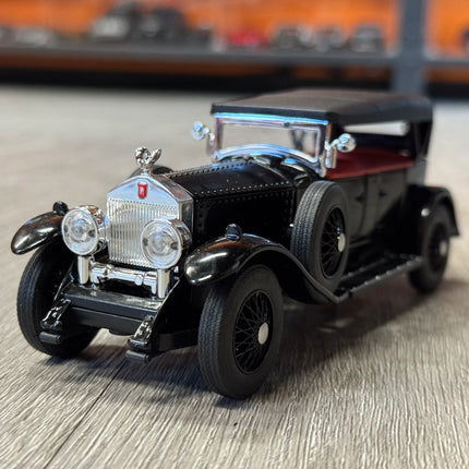1:32 Rolls Royce Phantom I Alloy Metal Diecast Model Car High Simulation Decoration Display Ornaments With Sound And Light Gifts