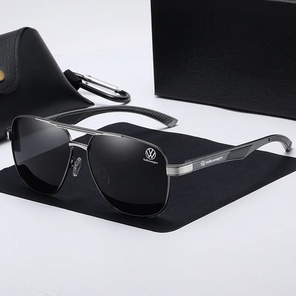 Volkswagen R Passat Touran Polo Magotan GTI Golf Tiguan Touareg Arteon Car High End Leisure Polarized Sunglasses Fashion Goggles