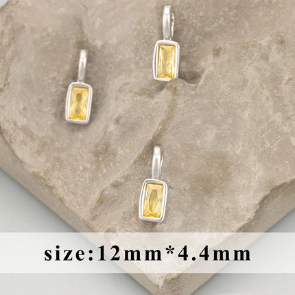 GUFEATHER,6pcs/lot,MH24,jewelry accessories,18k gold rhodium plated,copper,zircons,hand made,charms,diy pendants,jewelry making