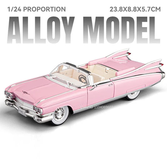 1:24 Scale Eldorado 720S Model Toy Sports Cars Alloy Diecast Sound Light Doors Opened Pull Back Ornament Vehicle for Boys Gifts