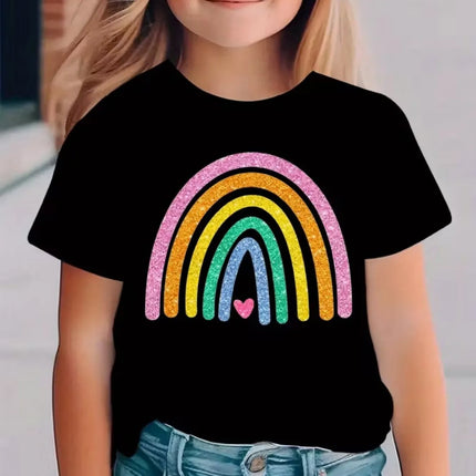 My Little T-Shirt for Kids Music Korean Anime T-Shirt Rap Hip Hop Girl Clothes Gift Cute Children Top