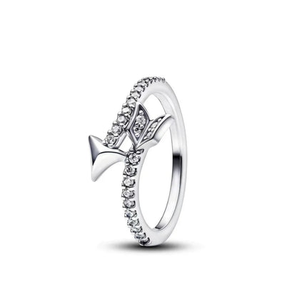 Hot Selling New 925 Silver,Heart-shaped,Snake Shaped,Snowflake Ring suitable for European Women' Holiday Gifts,Exquisite Jewelry