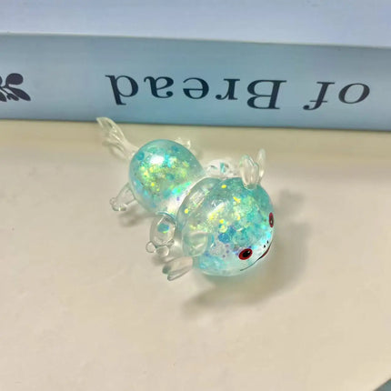 Axolotl Maltose Squishy Toy Axolotl Squeeze Soft Squishy Stretchable Colorful Creative Viral Stress Relief Tool Anxiety Relief