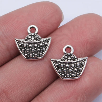 20pcs Moneybag Charms Money Us Dollars Pendants Jewelry Making Lucky Money Charms For Bracelet Making Antique Silver Color