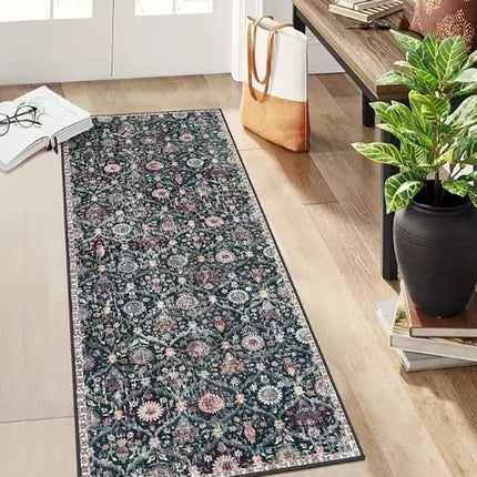 Bohemia Trellis Hallway Rug Runner Rug Kitchen for Hallways Vintage Carpet Bedroom Bathroom Entryway CreamMulti Runners Mats