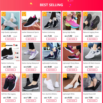 Fashion Cushioning Plattorm Height Increase Shoes Women Baskets Sport Casual Sneakers Ladies Non-slip High Quality Jogging Shoes