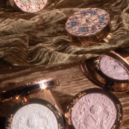 Flower Knows Little Angel Embossed Highlighter Natural brightening water light three-dimensional contour powder