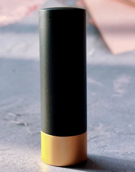 Green/Black 12.1mm Empty Portable Aluminum Pink Lipstick Tube DIY Round Lip Balm Container Lipstick Shell Packaging