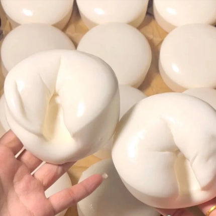 Taba Squishy Yogurt Cake Bread Squeeze Toy Soft Stress Relief Slow Rising Sensory Fidget Toys for Kids and Adults Relaxing Gifts