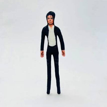 28cm Michael Jackson Jointed Plush Figure Kawaii Soft Toy Home Desk Decoration Collectible Present for Adults