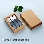 Silver Kraft paper / 15 box and 45 bottle