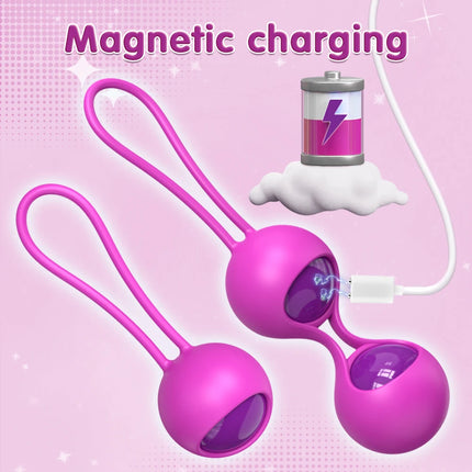 Remote Control Vaginal Ball Sex Toy for Women Vibrator Kegel Ball Simulator Vagina Chinese Ben Wa Ball Tightening Exerciser