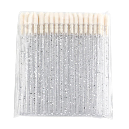 Lanjinglin 5/50 Pcs Lip Brush Reusable Makeup Brushes Lipstick Applicator Wands Eyelashes Extension Tool Beauty Accessories