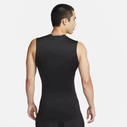 Nike Dri-FIT Pro Men Solid Quick Dry Sleeveless Compression Training Vest FB7915-010