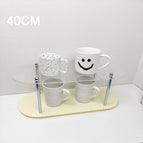 40cm Clear Cream