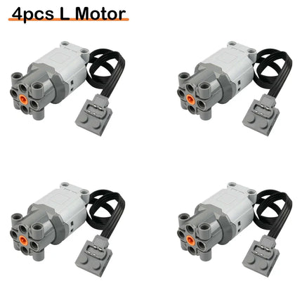 Power Functions M L XL Motor Servo Motor Technical Part 8882 8883 88003 88004 MOC Building Block Toy Compatible with legoeds Car