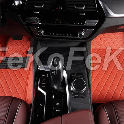 Custom Car Floor Mats For VW Polo Polo-Plus Polo-GTI Auto Carpets Foot Coche Accessorie