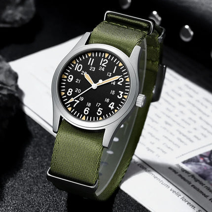 2026 MILITREK 9001 Military Retro Style Men'S Quartz Watch 10 Bar Waterproof Sapphire 360l Stainless Steel Luminous Reloj Hombre
