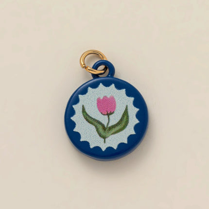 Fashionable DIY Jewelry Charms New Collection Flower Tulip Fruit Accessories for Creative charms for jewelry