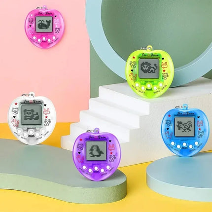 HOT SELL For Birthday Gift Party Virtual Pets Keychain for Kids Electronic Digital Pet Christmas Retro Handheld Game Machine