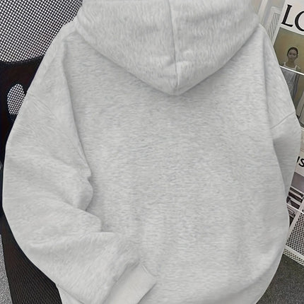 CALIFORNIA Women'S Loose-Fit Fashion Hoodie with Letter Pattern Fashion Harajuku Kawaii T-shirt Women's Y2K Clothing