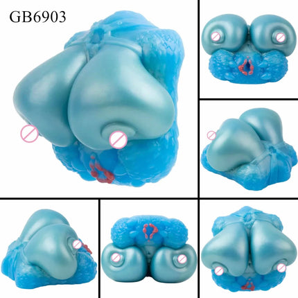 GEEBA Fantasy Big Breasts Men's Masturbator Sex Toys For Men18+ Realistic Vagina Pocket Pussy Men's Onahole Adult Man Stroker